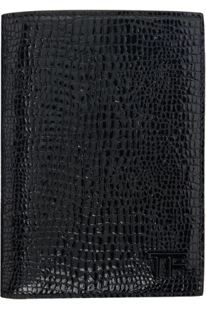 Tom Ford Leather T Line Passport Holder