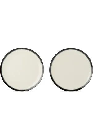 ANN DEMEULEMEESTER Off-White & Black Serax Edition DÉ Plate Set