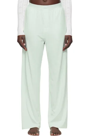 SKIMS Blue Boyfriend Loose Lounge Pants