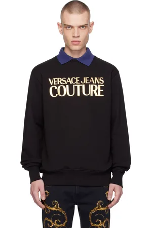 VERSACE Black Logo Sweatshirt