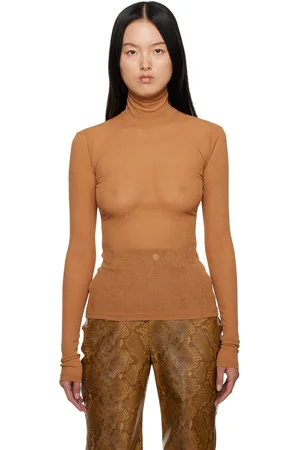 Nanushka Brown Harri Turtleneck