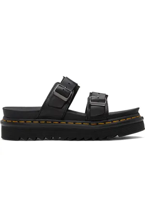 Dr. Martens Black Myles Brando Sandals