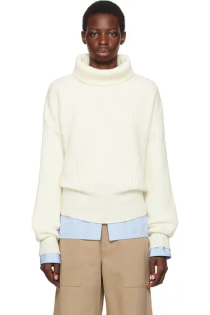 Moncler White Patch Turtleneck