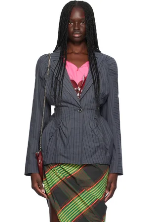 Vivienne Westwood Gray Cloud Blazer