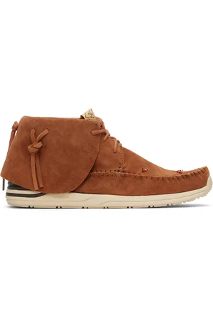 VISVIM Brown FBT Lhamo-Folk Sneakers