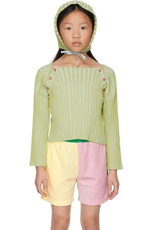 ECKHAUS LATTA SSENSE Exclusive Kids Green Sweater