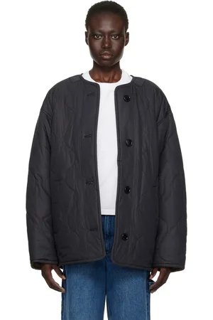 Isabel Marant Black Nesmae Reversible Coat