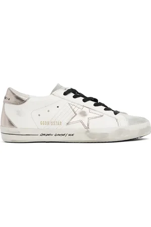 Golden Goose White Super-Star Sneakers