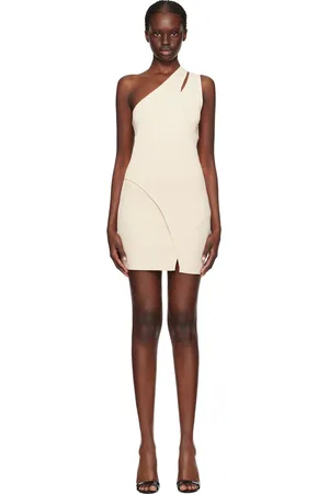 Bec & Bridge Beige Mira Minidress