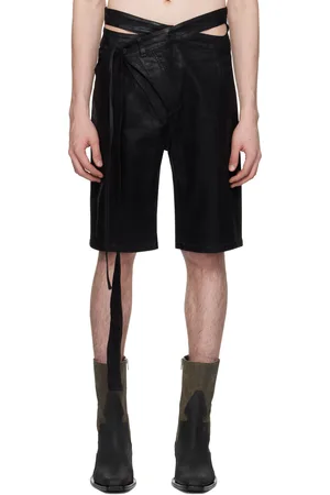 OTTOLINGER SSENSE Exclusive Signature Wrap Denim Shorts