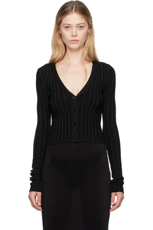 DANIELLE GUIZIO Slinky Rib Cardigan
