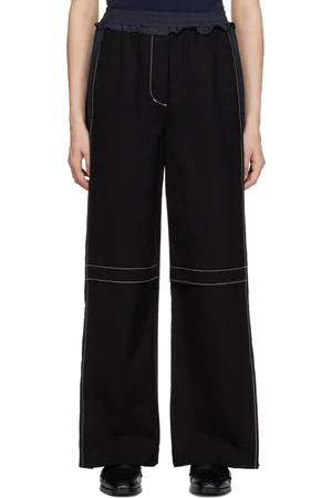 3.1 Phillip Lim Black Paneled Lounge Pants