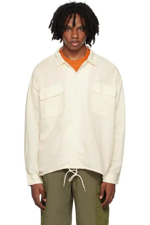 NANAMÍCA Off-White Open Collar Shirt