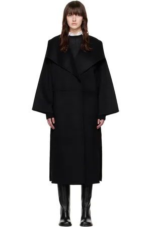 Totême Black Signature Coat