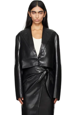 Nanushka Aidula Vegan Leather Blazer