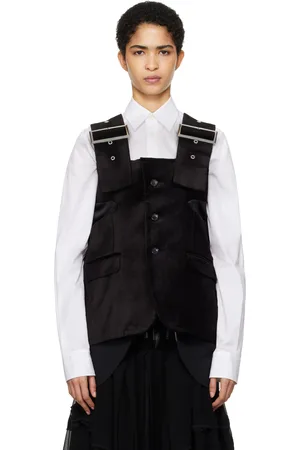 Comme des Garçons Black Velvet Tank Top
