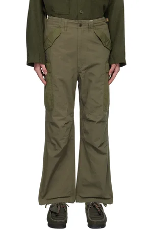 NANAMÍCA Khaki Pleated Cargo Pants