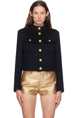 Tom Ford Navy Military Chasseur Jacket