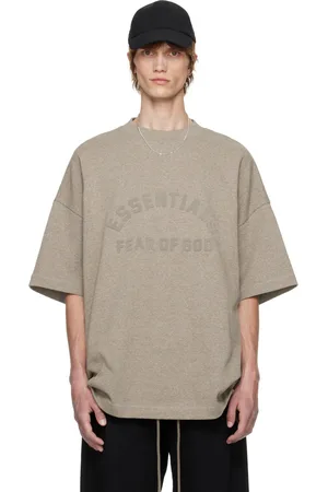 FEAR OF GOD Gray Bonded T-Shirt
