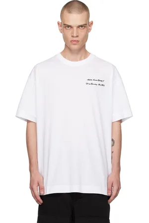 Givenchy White Grosgrain Patch T-shirt
