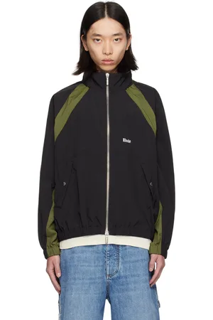 Rhude Black & Khaki Aerial Track Jacket