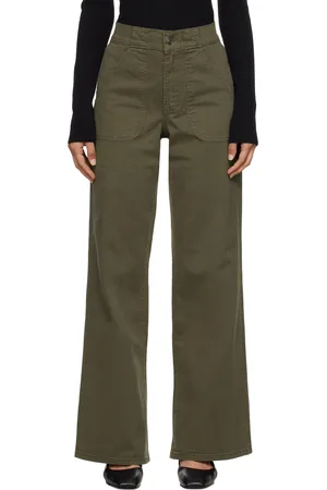 Frame Khaki Modern Pocket Trousers