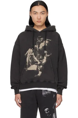 OFF-WHITE Black Martyrdom Skate Hoodie