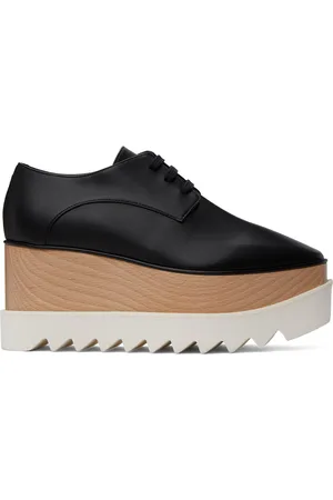 Stella McCartney Black Elyse Platform Derbys