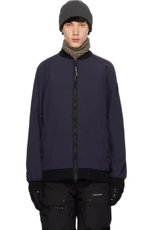 Canada Goose Navy Faber Bomber Jacket