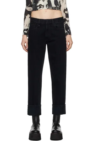 R13 Black Romeo Cuff Jeans