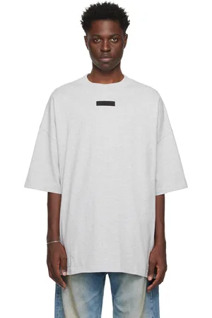 FEAR OF GOD Gray Crewneck T-Shirt