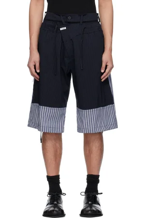 OTTOLINGER Navy Baggy Cargo Shorts
