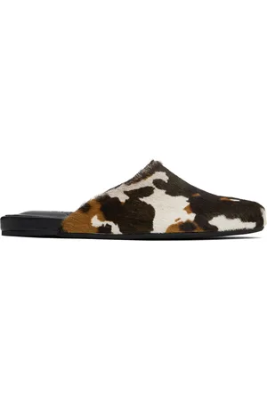 Ancient Greek Sandals Brown & Off-White 