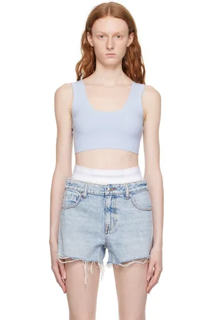 Alexander Wang Blue Crystal Camisole