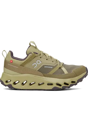 On Running Khaki Cloudhoriz WP Sneakers