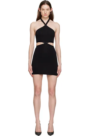 Alexander Wang Black Halter Minidress