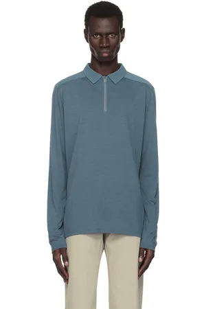 Veilance Blue Frame Polo