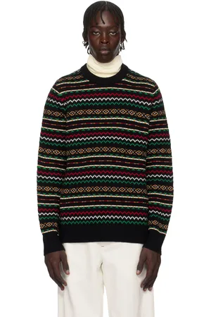 Guest In Residence Black Lodge Crew Sweater