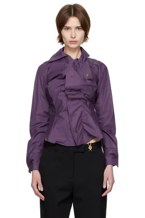 Vivienne Westwood Purple Drunken Shirt