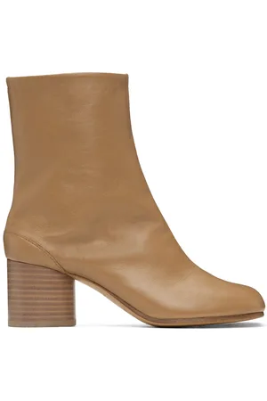 Maison Margiela Tan Tabi Ankle Boots