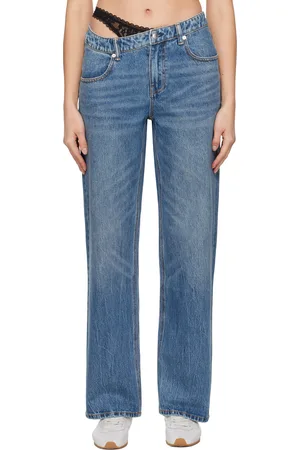 Alexander Wang Blue Pre-Styled Denim Jeans
