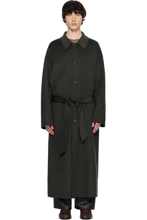 Nanushka Black Lucian Coat