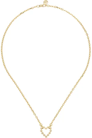 Stolen Girlfriends Club Gold Chain Heart Necklace
