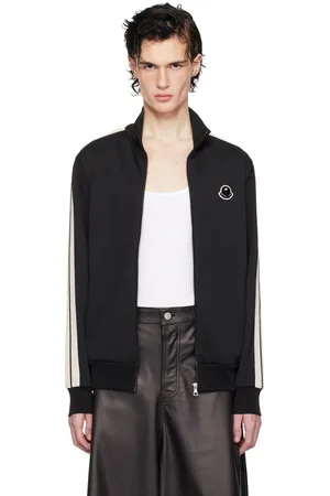 Moncler Moncler x Palm Angels Black Zip-Up Track Jacket