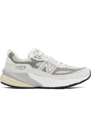New Balance Gray & White 