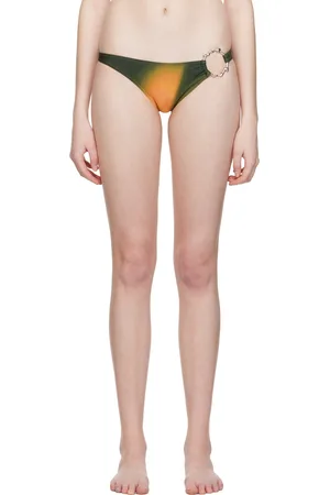 Miaou Green Hannah Jewett Edition Maya Bikini Bottoms