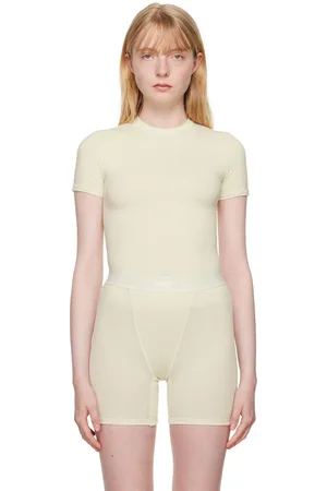 SKIMS Off-White Cotton Jersey T-Shirt