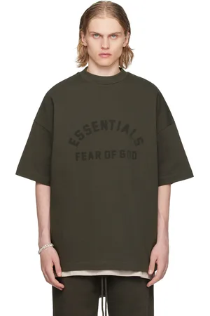 FEAR OF GOD Gray Crewneck T-Shirt