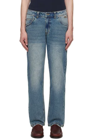 DIME Blue Classic Relaxed Jeans