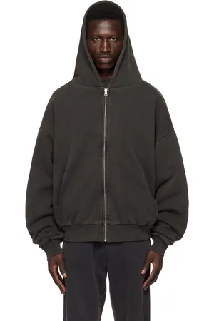 Entire Studios Black Thermal Hoodie